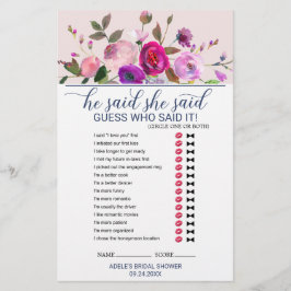 Romantic Garden sa att hon sa att spel