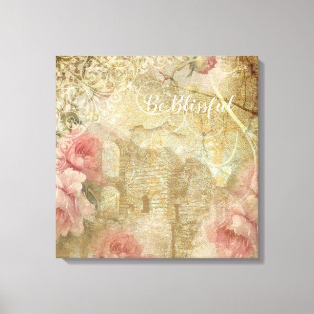 Romantic Garden - Wrapped Canvas (Framsida)