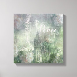 Romantic Garden - Wrapped Canvas