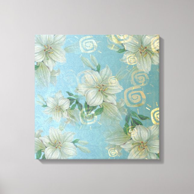 Romantic Garden - Wrapped Canvas (Framsida)