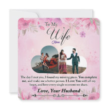 Romantic Gift för henne, gåva till fru