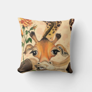 Romantic Giraffe Dekorativ kudde Gift - Funny
