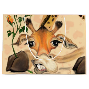 Romantic Giraffe - gentleman - Add your Text/Namn