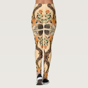 Romantic Giraffe - gentleman - Funny - Leggings