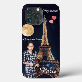 Romantic Girl Eiffel Torn Dream Fodral-Mate iPhon