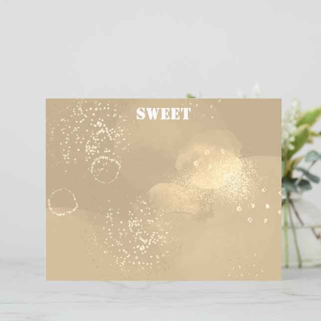 Romantic glitter pink art (Stående Fram)