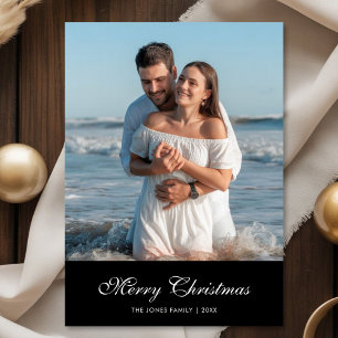 Romantic God jul par Helgdag Card Julkort