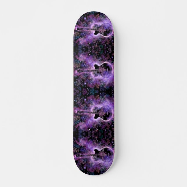 Romantic Guitar Music - Magic Ljud Mini Skateboard Bräda 18,5 Cm (Framsida)