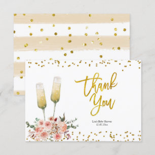 Romantic Guld Chef to Kärlek Tack You Card Kort