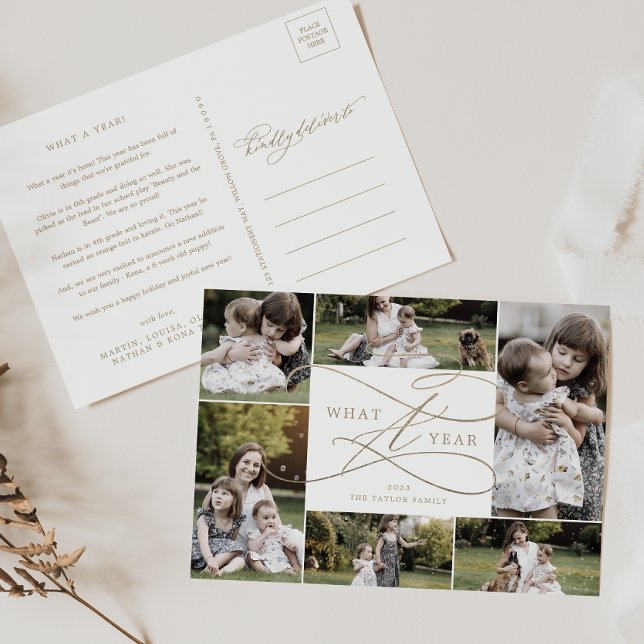 Romantic Guld Vilket 6 års fotoår för granskning Helg Vykort (Skapare uppladdad)