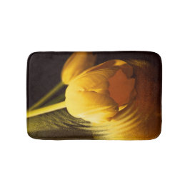 Romantic Gult Tulip Badrumsmatta