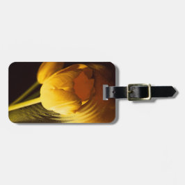 Romantic Gult Tulip Bagagebricka