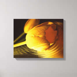 Romantic Gult Tulip Canvastryck