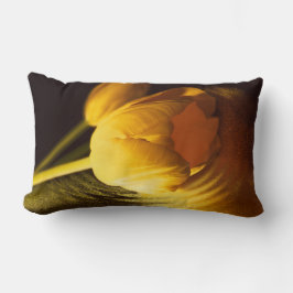 Romantic Gult Tulip Lumbarkudde
