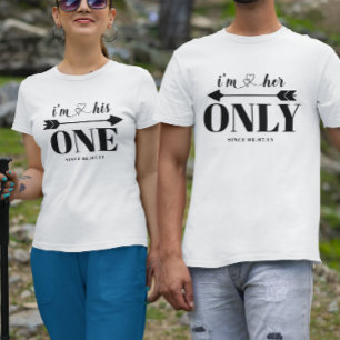 Romantic Hans One Honeymoon Alla hjärtans dag T Shirt