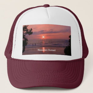 Romantic Hawaiian Sunset Ocean Beach Keps