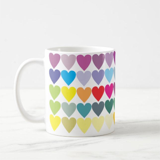 Romantic Heart Classic Kaffemugg (Vänster)