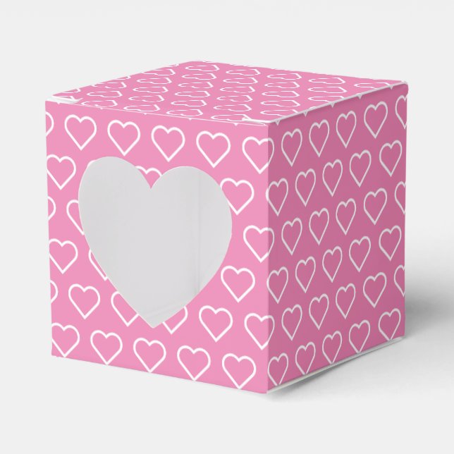 Romantic Heart Gift Boxes Presentaskar (Framsidan Sidan)
