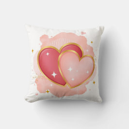 Romantic Heart Pillow design Kudde