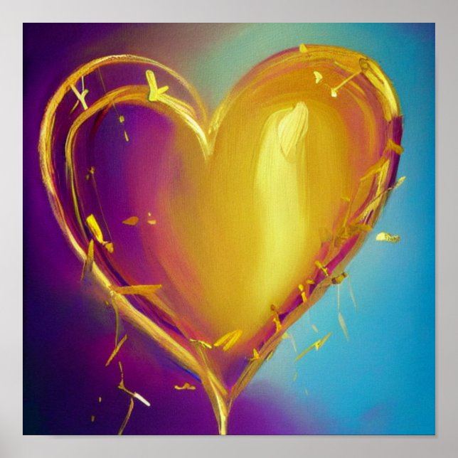 Romantic Heart Poster (Framsidan)