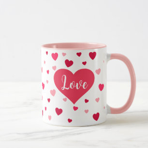 Romantic Hearts Collection Valentine's Mugg