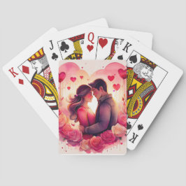 Romantic Hearts Poker-kort Casinokort