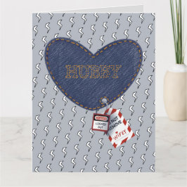 Romantic Hubby Wifey Electrician Locked Heart Kort