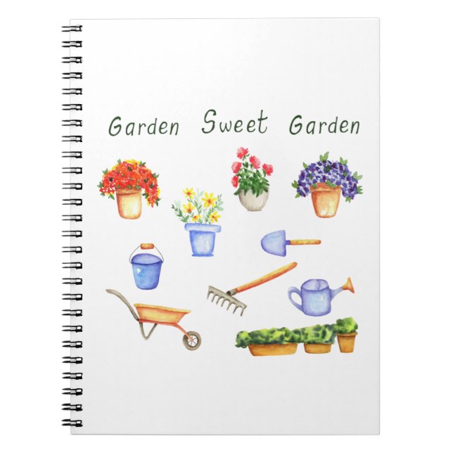 Romantic I kärlek, mina skål minimalistisk Cute Anteckningsbok (Framsidan)