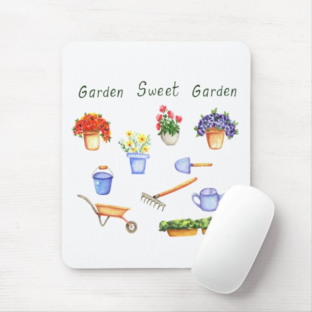 Romantic I kärlek, mina skål minimalistisk Cute Musmatta (Med mus)