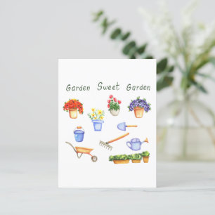 Romantic I kärlek, mina skål minimalistisk Cute Vykort