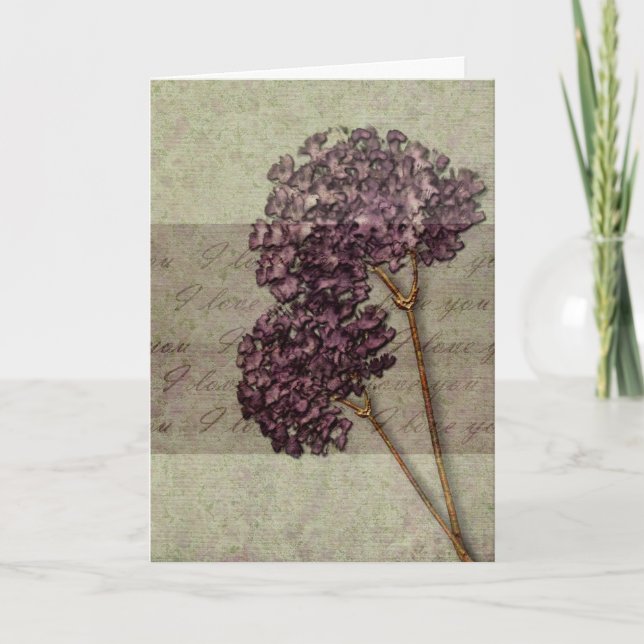 Romantic I Kärlek You Kort (Framsida)