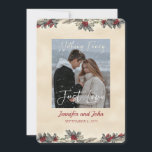 Romantic Ingenting Finare Just Kärlek Winter Weddi Inbjudningar<br><div class="desc">Håll dig till dina hjärtan! Vår bröllopsinbjudan är en vinter med ett romantiskt par, snöfall, björnbär, snö-klad gräs träd och en charmerande vinterbybakgrund. Det är ren kärlek inlindad i frostiskt magi. Låt gästerna känna vintern romantik i luft. Redo att sprida den kyliga charmen? Ta ut vårt inbjudningskort nu och gör...</div>