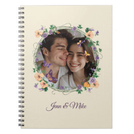 Romantic Ivy och Butterflies Anteckningsbok