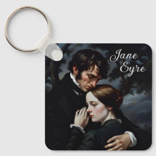 Romantic Jane Eyre och Edward Rochester Nyckelring