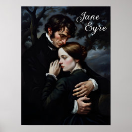 Romantic Jane Eyre och Edward Rochester Poster