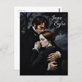 Romantic Jane Eyre och Edward Rochester Vykort