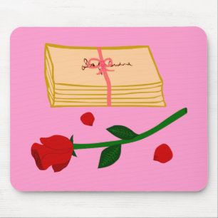 Romantic Kärlek Brev Musmatta