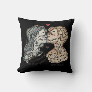 Romantic Kärlek Dekorativ kudde Artistic Home Déco