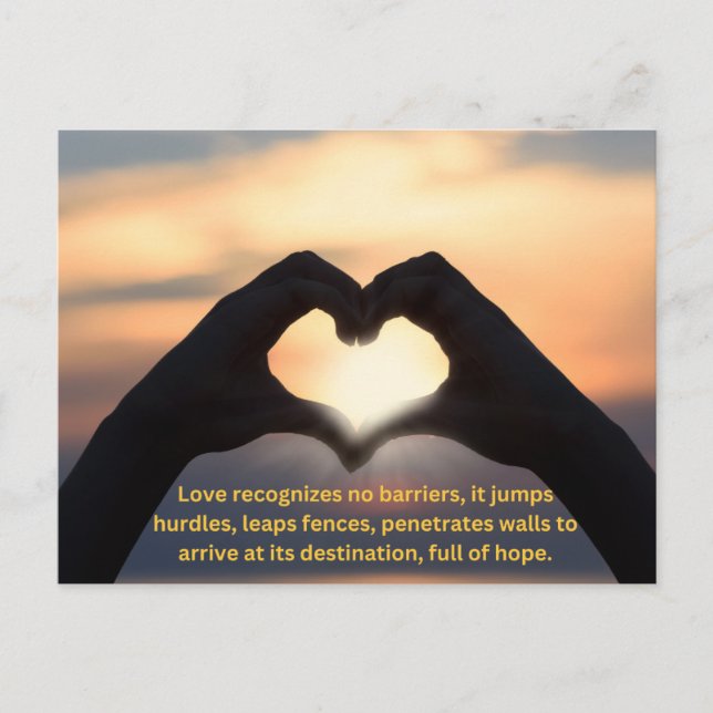 Romantic Kärlek Gift helgdag kort (Framsida)