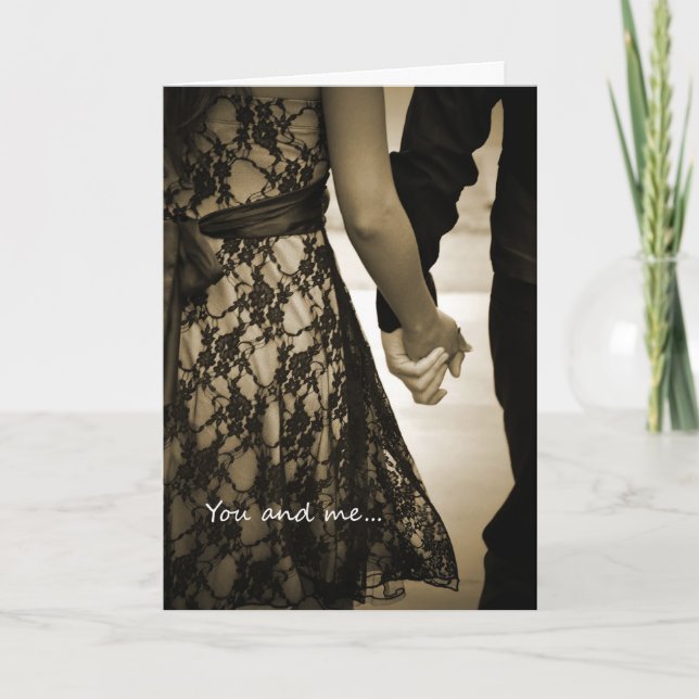 Romantic Kärlek Kort (Framsida)