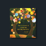 Romantic Kärlek Quote Bröllop Gift Canvastryck<br><div class="desc">Romantiska och rustiska träd illustration designad på personligt bröllp Couple Gift Wrapped Canvas Prints. Vackert och speciellt par för deras bröllop, förlovning eller bröllop-årsdag. Storlek och ram på utskriften, provtext kan vara hela personligen med ditt eget val och din egen formulering. (Du hittar de bröllop-essentialer och -favörer som passar i...</div>