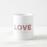 Romantic Kärlek Quote Mugg - Cute Gift for Par<br><div class="desc">Börja din dag med en varm påminnelse om kärlek! Detta vackert designade keramiska mugg har ett hjärtligt citat från kärlek som är perfekten för par, årsdagar, Alla hjärtans dag, eller bara för att. Oavsett om du lägger ut det för din partner eller behåller det för mysiga förmiddagar, så är mugg...</div>