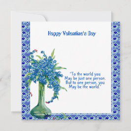 Romantic Kärlek Quote Swehoney Blommigt Vas Anpass