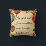 Romantic Kärlek Quote Typography-Anniury Gift Kudde<br><div class="desc">Gå in i en värld i romantik med denna vackert designade kudde med luftballonger för vintage som sätter upp ett citat från eleganten kärlek. Luftballongernas tidlösa charm i kombination med ömtålig, handskriven typografi skapar en perfekt som blandar nostalgi och kärlek. Den här kudden är en tankfull och unik romantisk jubileumsgåva...</div>