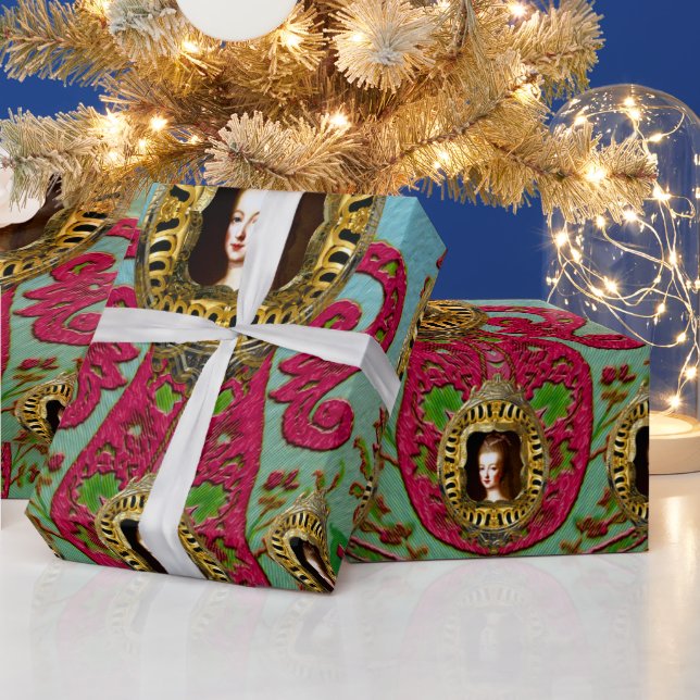 Romantic Marie Antoinette Presentpapper (Helgdagar)