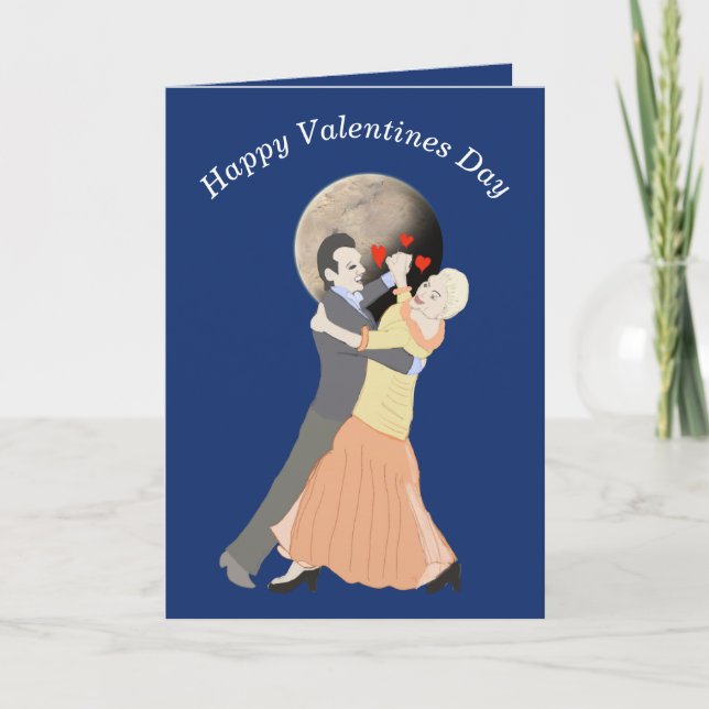 Romantic Mature par Ballroom Dancing Helgkort (Framsida)