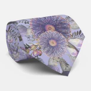 Romantic Mauve Wattle & Eucalyptus Slips