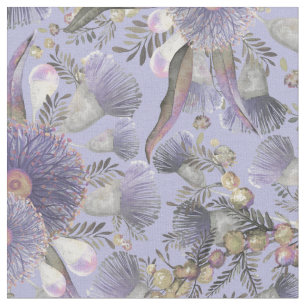 Romantic Mauve Wattle & Eucalyptus Tyg