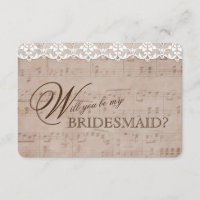 Romantic Music Lakan & Snöre var min BRIDESMAID
