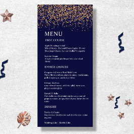 Romantic Navy Ro Guld Stardust Meny